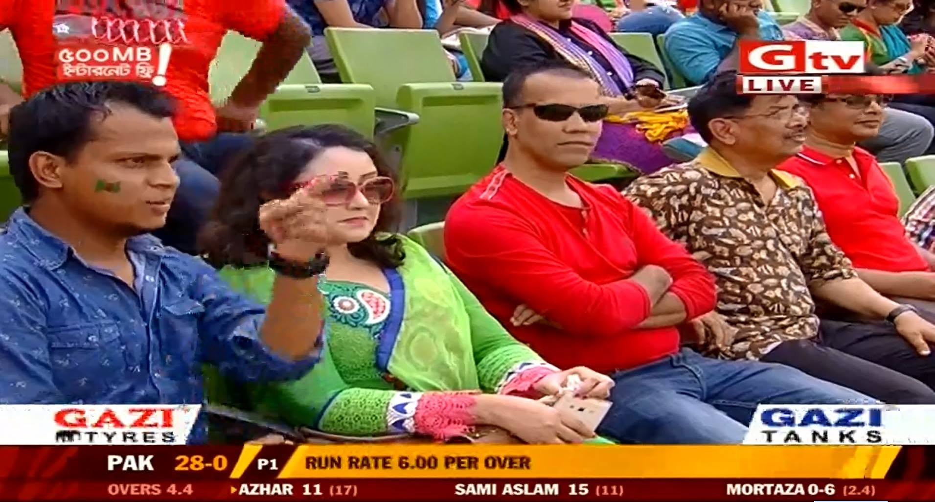 BAN vs Pakistan · ODI · 22 Apr 2015